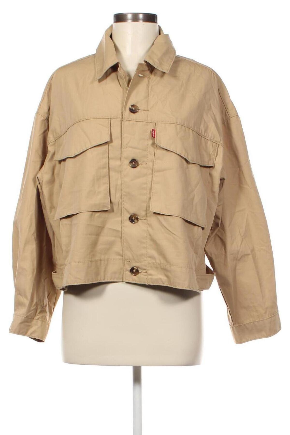 Damenjacke Levi's, Größe M, Farbe Beige, Preis 24,77 €