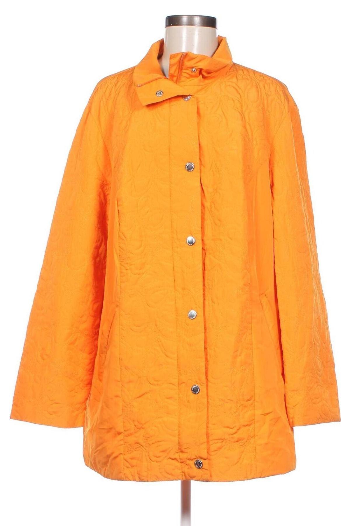 Γυναικείο μπουφάν Mia Moda, Μέγεθος XXL, Χρώμα Πορτοκαλί, Τιμή 18,93 €