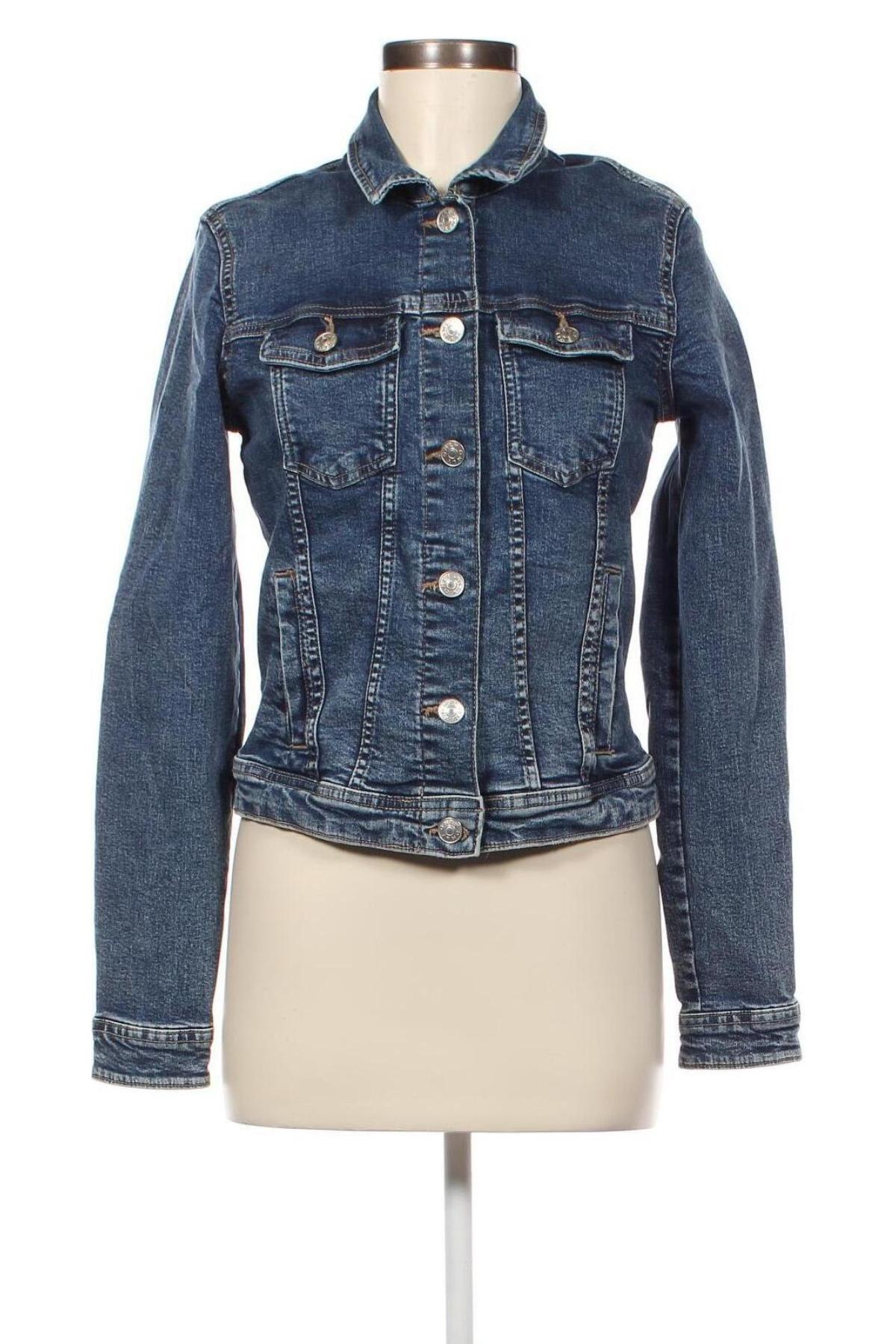 Γυναικείο μπουφάν ONLY, Μέγεθος M, Χρώμα Μπλέ, Τιμή 8,41 €