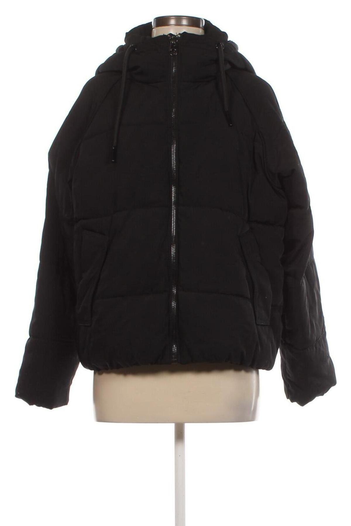 Γυναικείο μπουφάν Pull&Bear, Μέγεθος S, Χρώμα Μαύρο, Τιμή 20,45 €