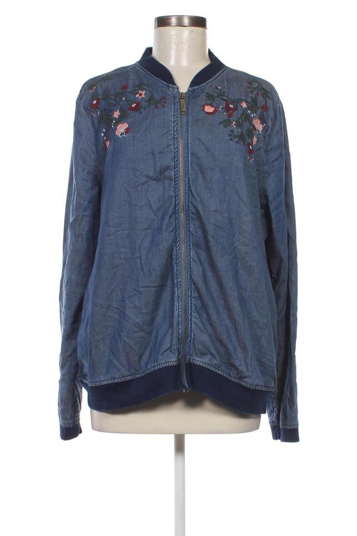 Γυναικείο μπουφάν S.Oliver, Μέγεθος XL, Χρώμα Μπλέ, Τιμή 21,03 €