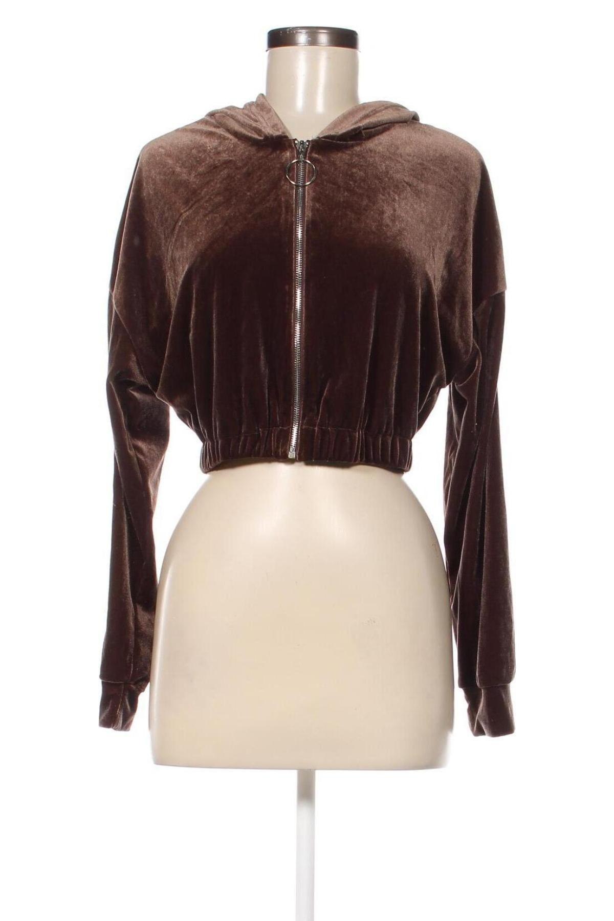 Damenjacke SHEIN, Größe XS, Farbe Braun, Preis 11,69 €