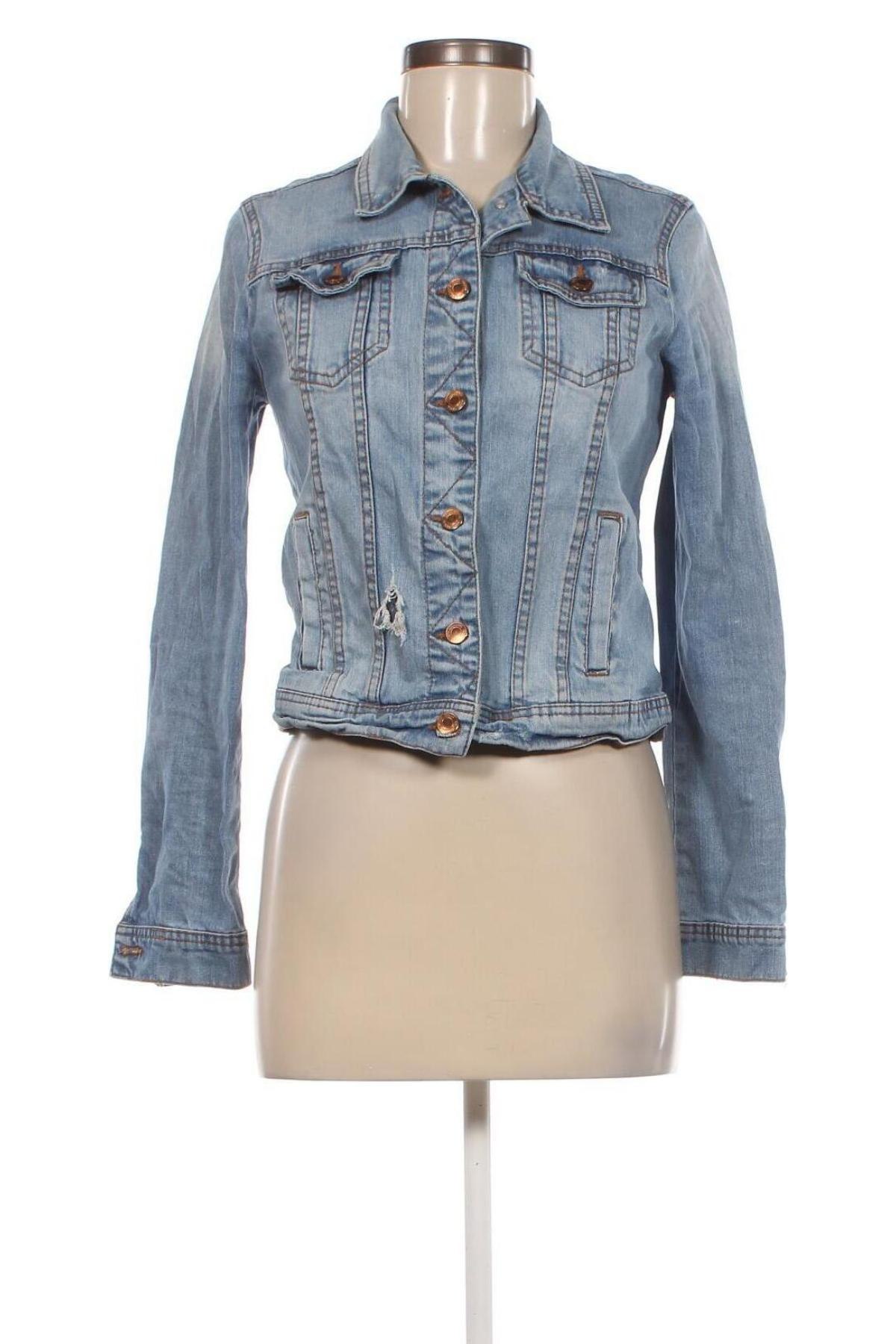 Damenjacke Stradivarius, Größe S, Farbe Blau, Preis € 11,37