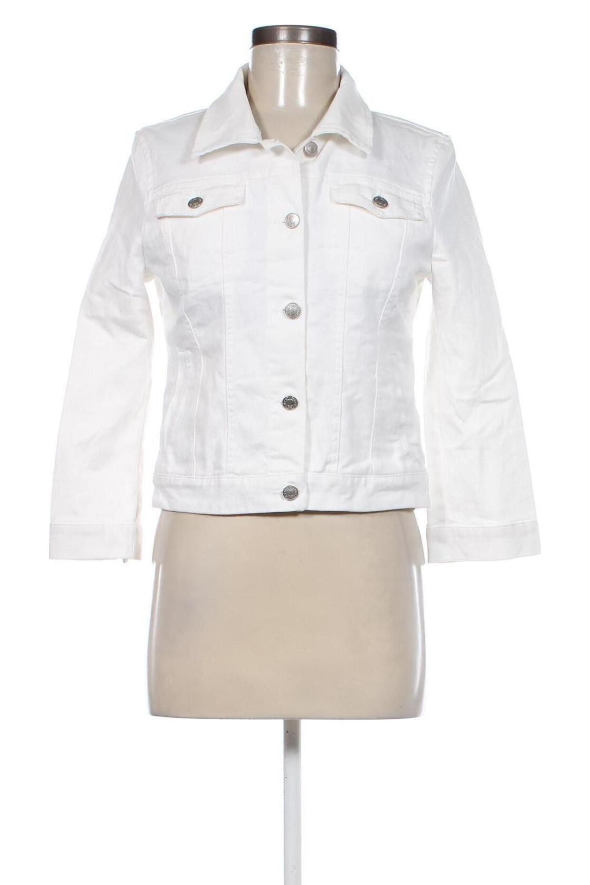 Damenjacke Tom Tailor, Größe S, Farbe Weiß, Preis 13,36 €