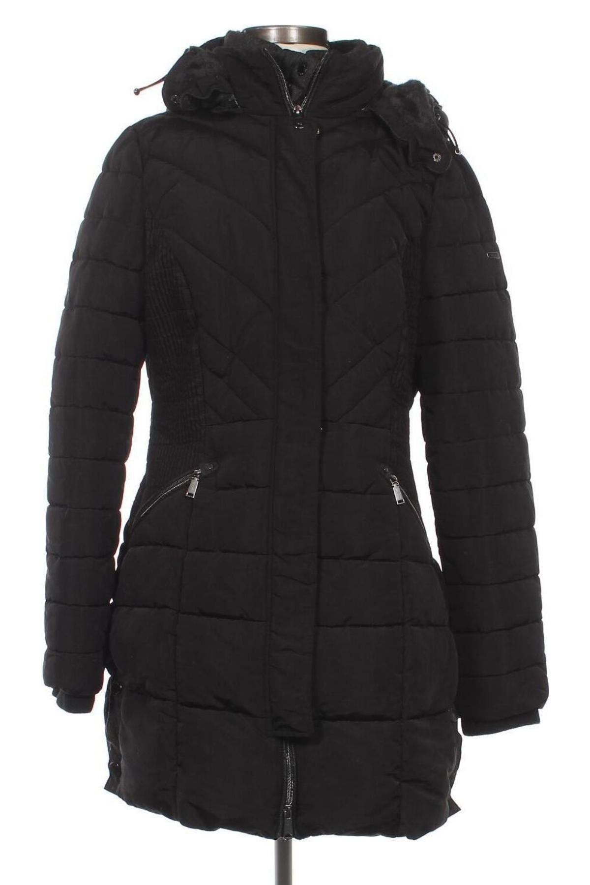 Γυναικείο μπουφάν Tom Tailor, Μέγεθος L, Χρώμα Μαύρο, Τιμή 25,05 €