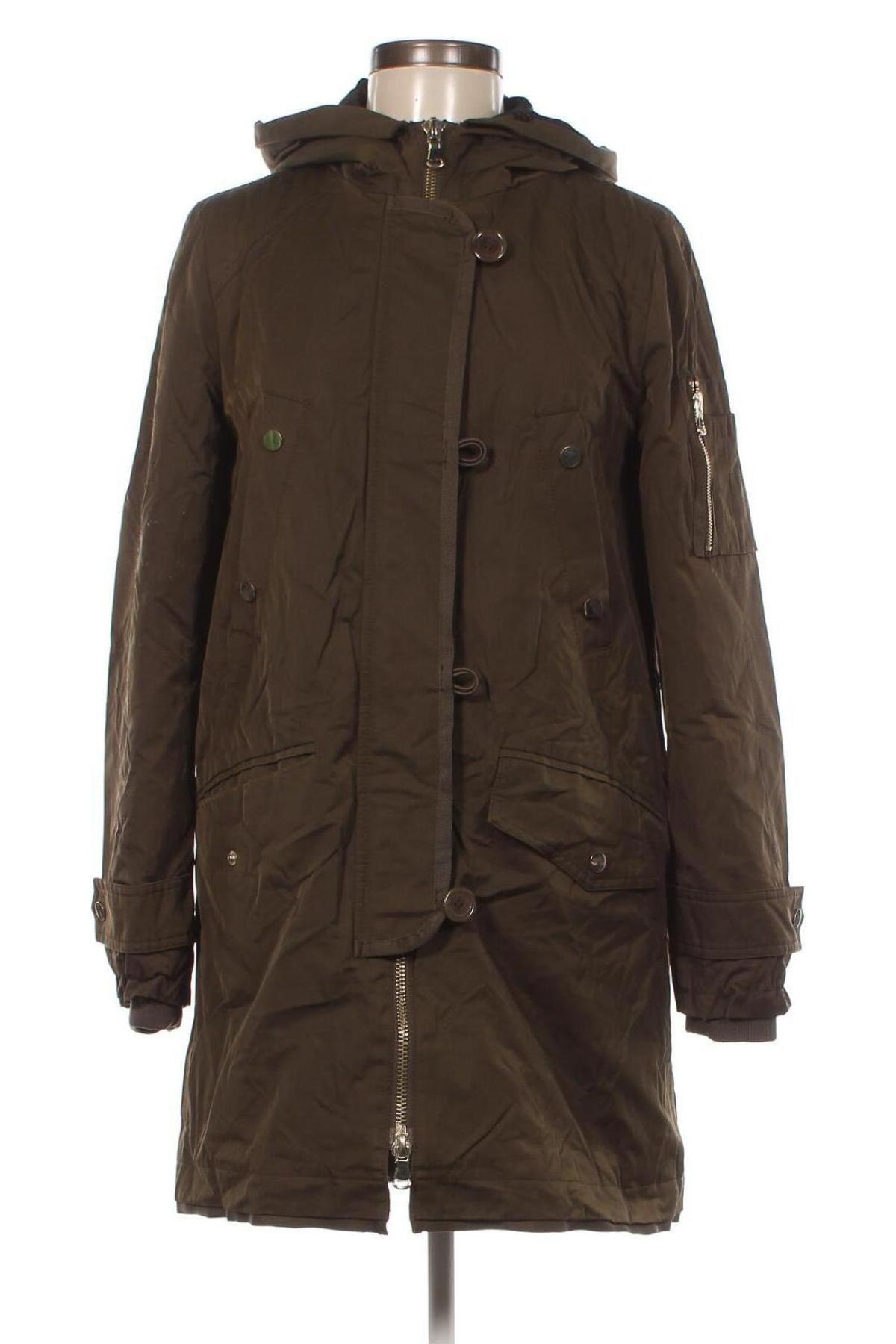 Damenjacke Zara, Größe XS, Farbe Grün, Preis 16,83 €