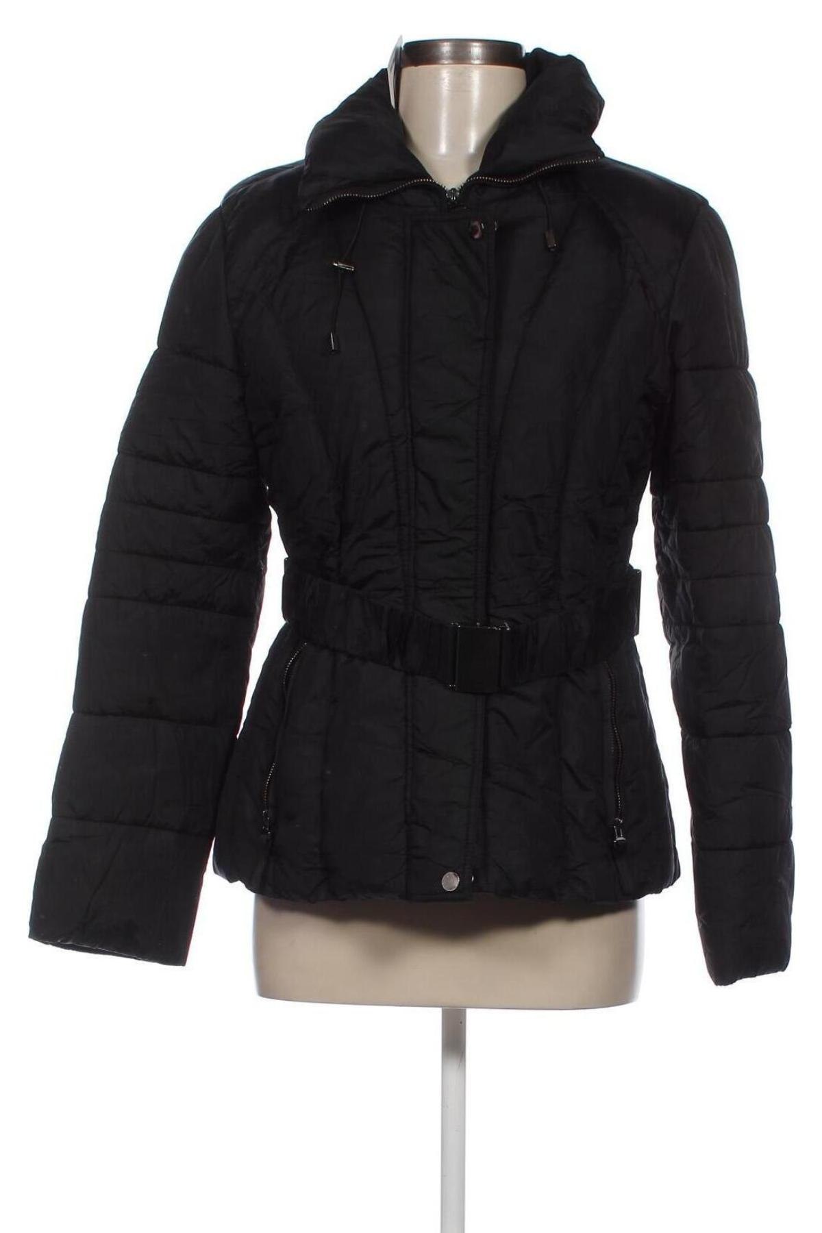Γυναικείο μπουφάν Zara, Μέγεθος L, Χρώμα Μαύρο, Τιμή 14,46 €