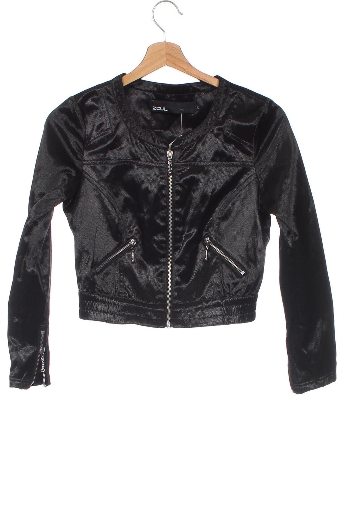 Γυναικείο μπουφάν Zoul, Μέγεθος XS, Χρώμα Μαύρο, Τιμή 16,63 €