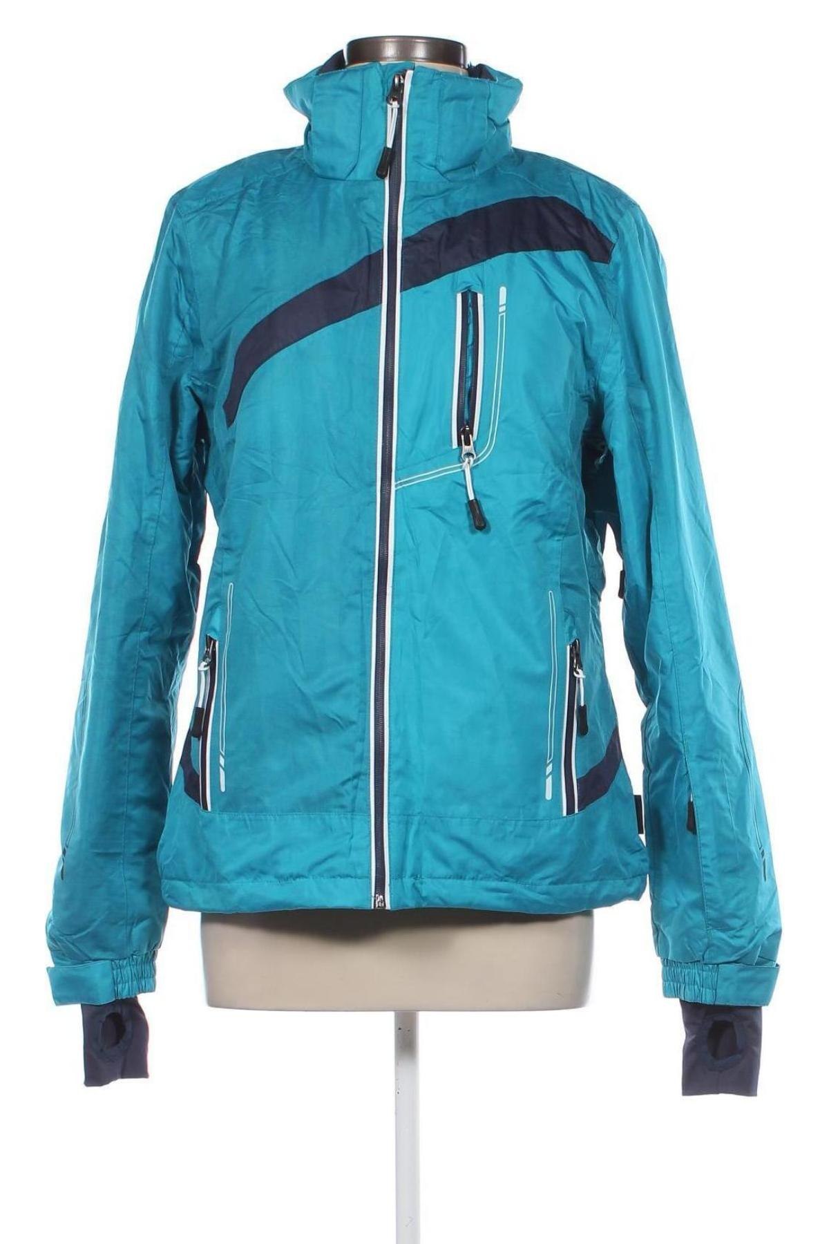 Γυναίκειο μπουφάν για χειμερινά σπορ Crivit, Μέγεθος M, Χρώμα Μπλέ, Τιμή 28,73 €