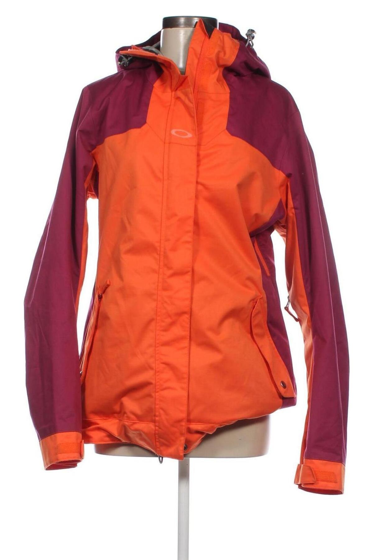 Дамско яке за зимни спортове Oakley, Размер M, Цвят Оранжев, Цена 106,02 лв.