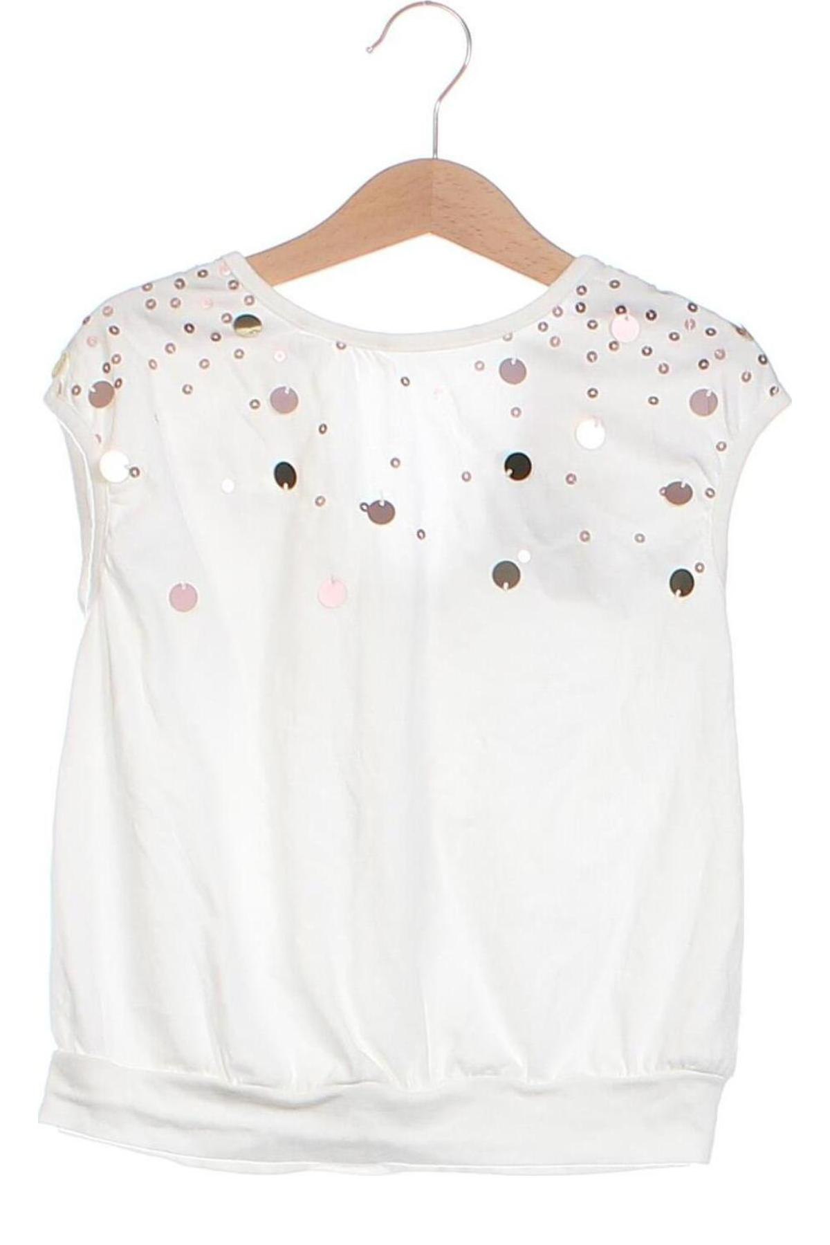 Παιδική μπλούζα Boboli, Μέγεθος 7-8y/ 128-134 εκ., Χρώμα Λευκό, Τιμή 6,14 €