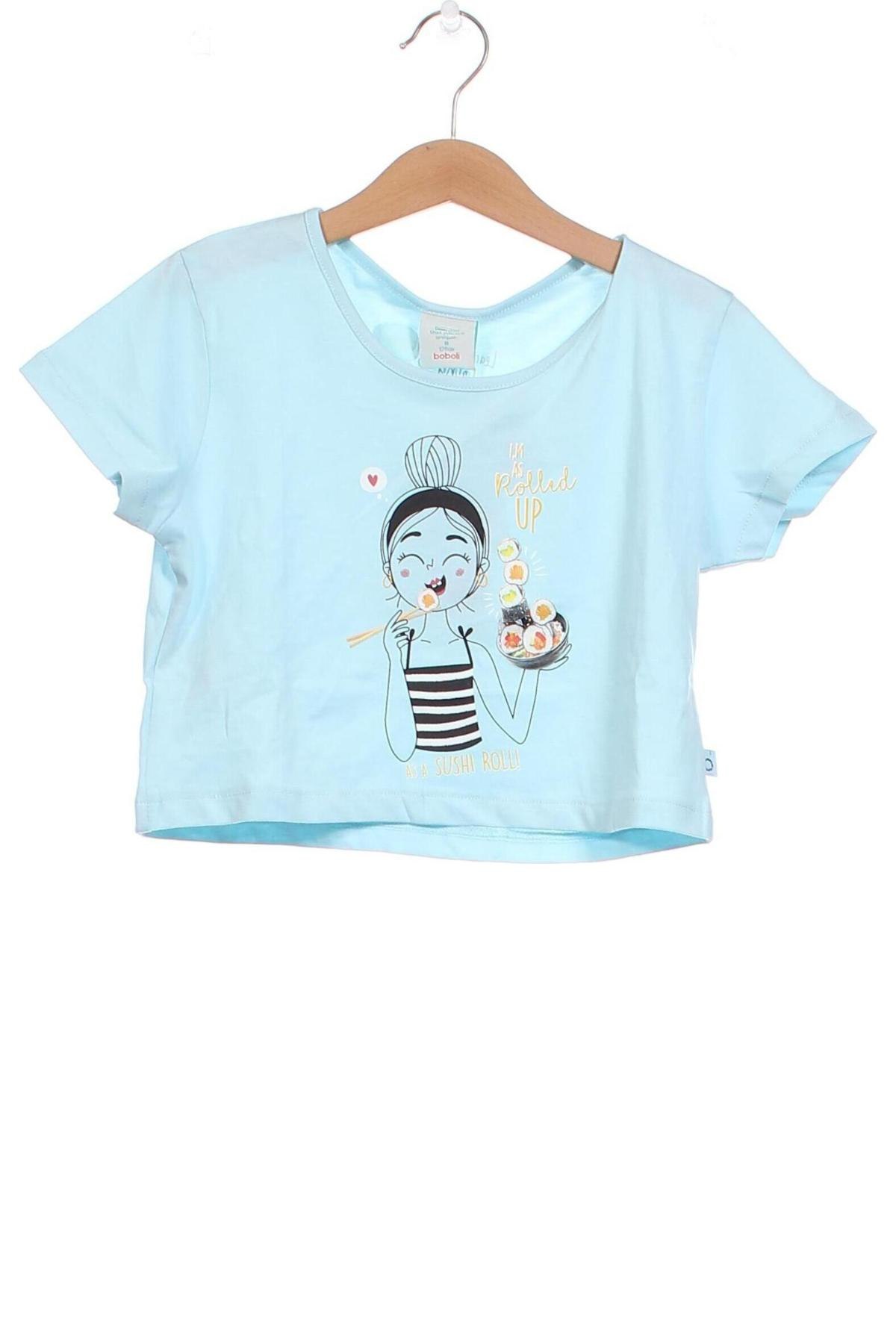 Παιδική μπλούζα Boboli, Μέγεθος 6-7y/ 122-128 εκ., Χρώμα Μπλέ, Τιμή 9,28 €