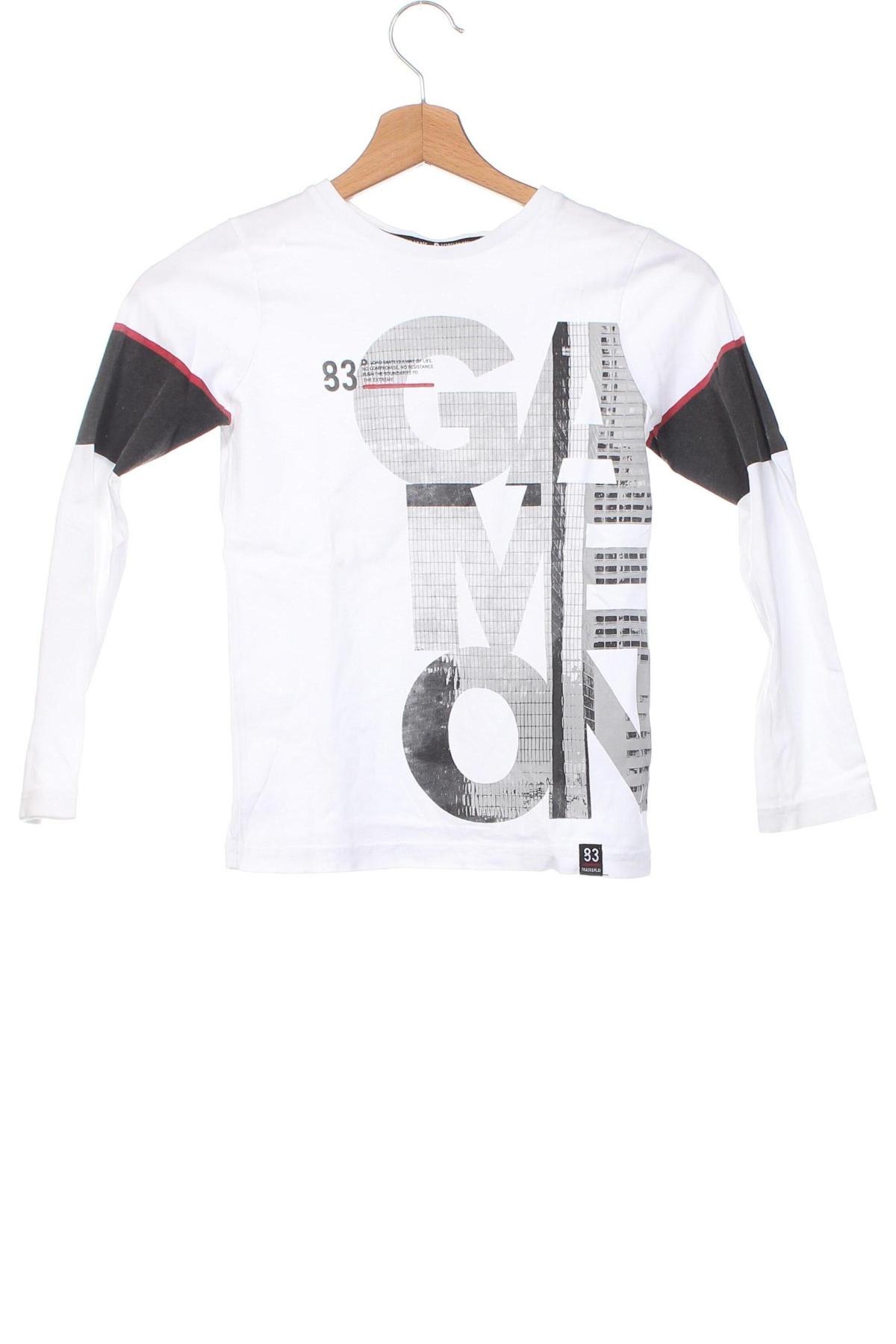 Kinder Shirt C&A, Größe 6-7y/ 122-128 cm, Farbe Weiß, Preis 3,64 €