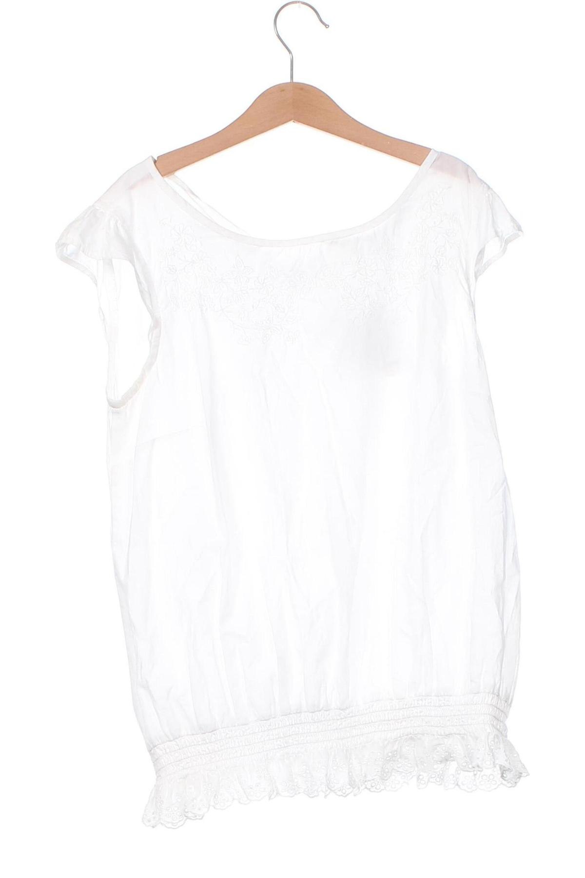 Детска блуза Coolclub, Размер 12-13y/ 158-164 см, Цвят Бял, Цена 6,20 лв.