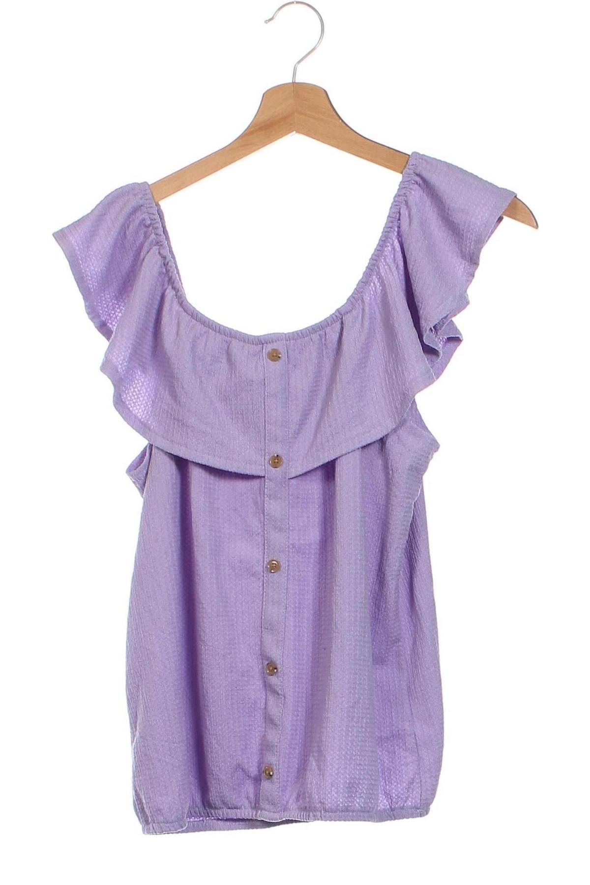 Детска блуза Defacto, Размер 12-13y/ 158-164 см, Цвят Лилав, Цена 4,95 лв.
