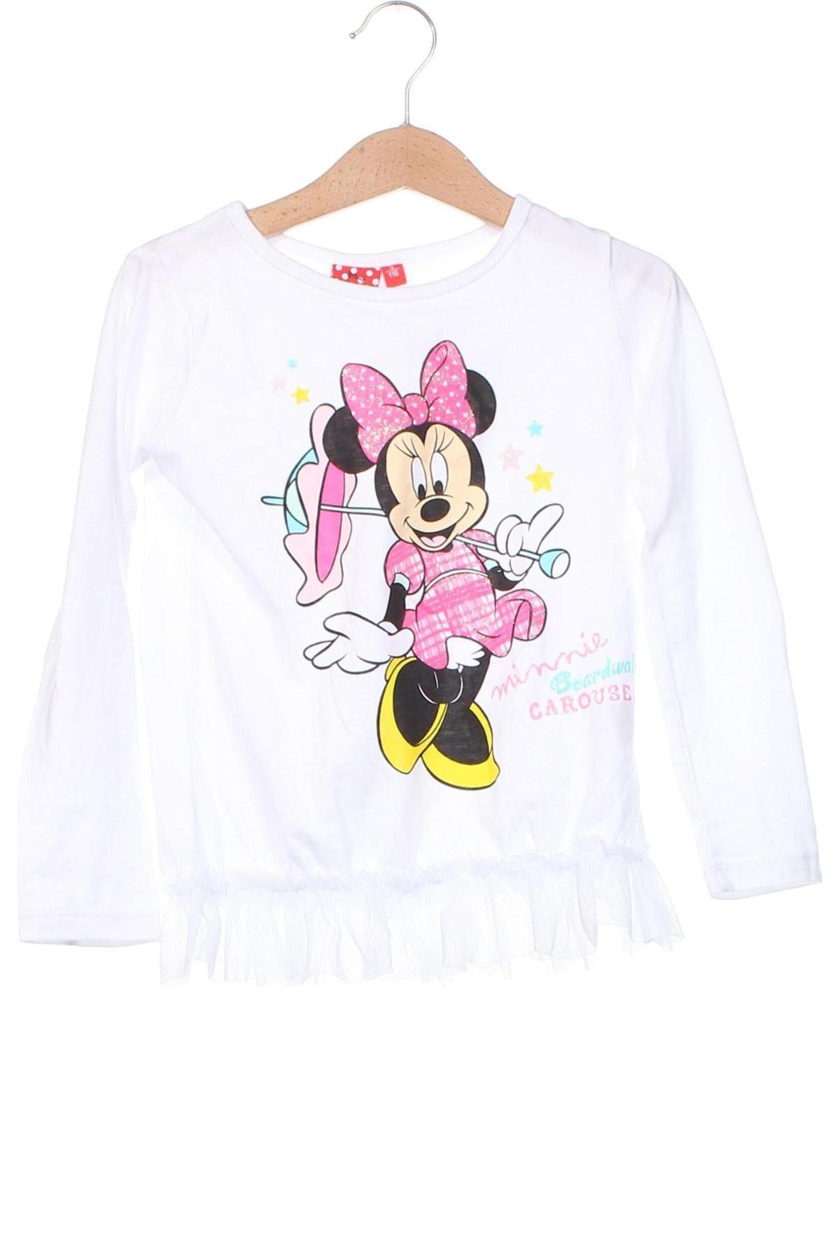 Παιδική μπλούζα Disney, Μέγεθος 4-5y/ 110-116 εκ., Χρώμα Λευκό, Τιμή 6,06 €