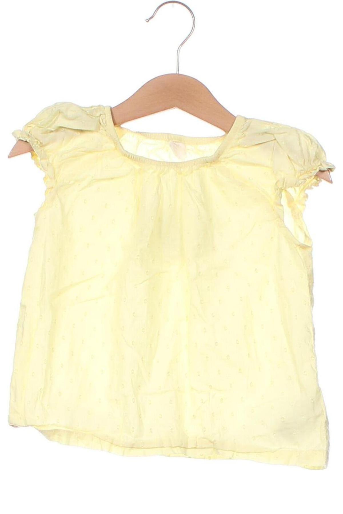 Dziecięca bluzka H&M, Rozmiar 18-24m/ 86-98 cm, Kolor Biały, Cena 16,55 zł