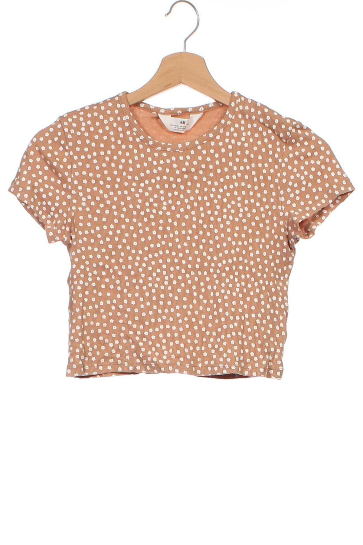 Kinder Shirt H&M, Größe 12-13y/ 158-164 cm, Farbe Beige, Preis € 3,44