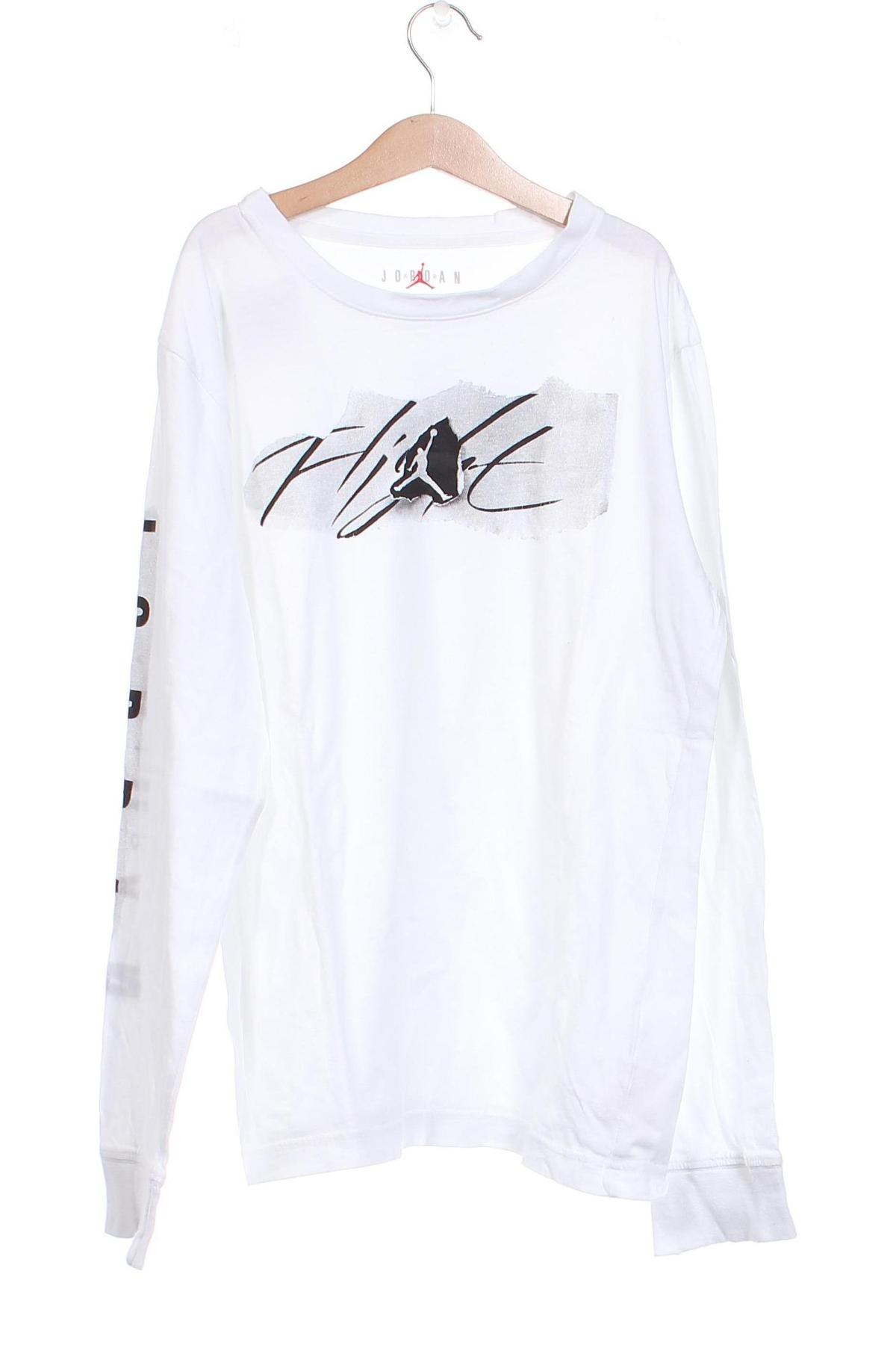 Παιδική μπλούζα Jordann, Μέγεθος 15-18y/ 170-176 εκ., Χρώμα Λευκό, Τιμή 6,60 €