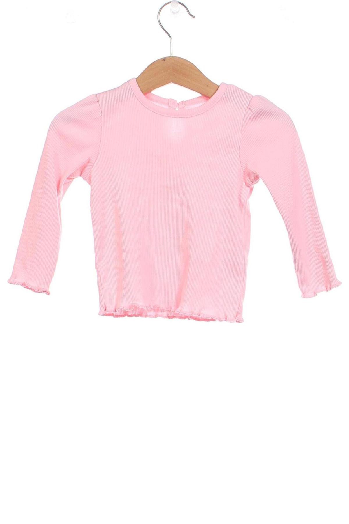 Детска блуза Little me, Размер 12-18m/ 80-86 см, Цвят Розов, Цена 12,54 лв.