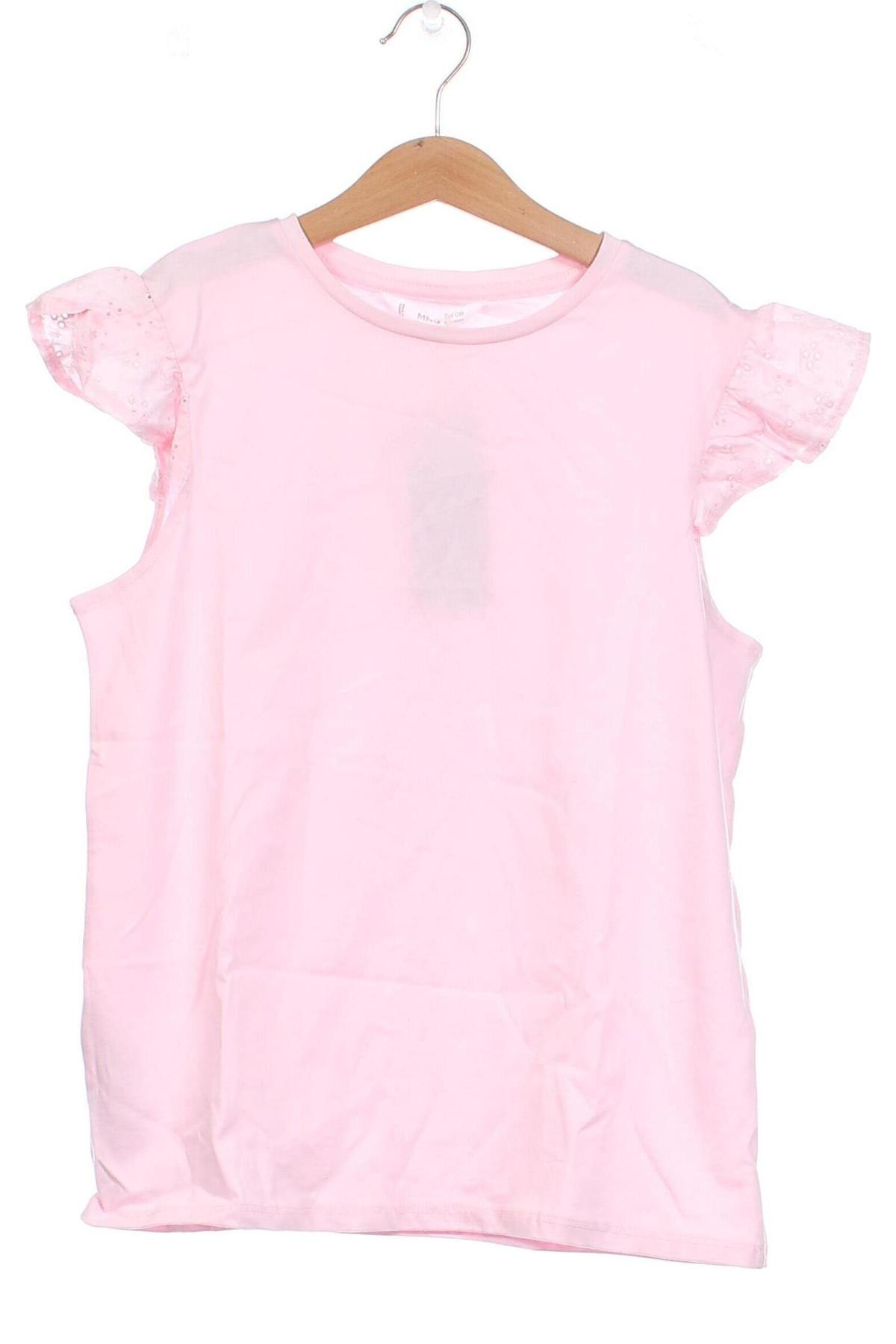 Kinder Shirt Mango, Größe 11-12y/ 152-158 cm, Farbe Rosa, Preis 6,70 €