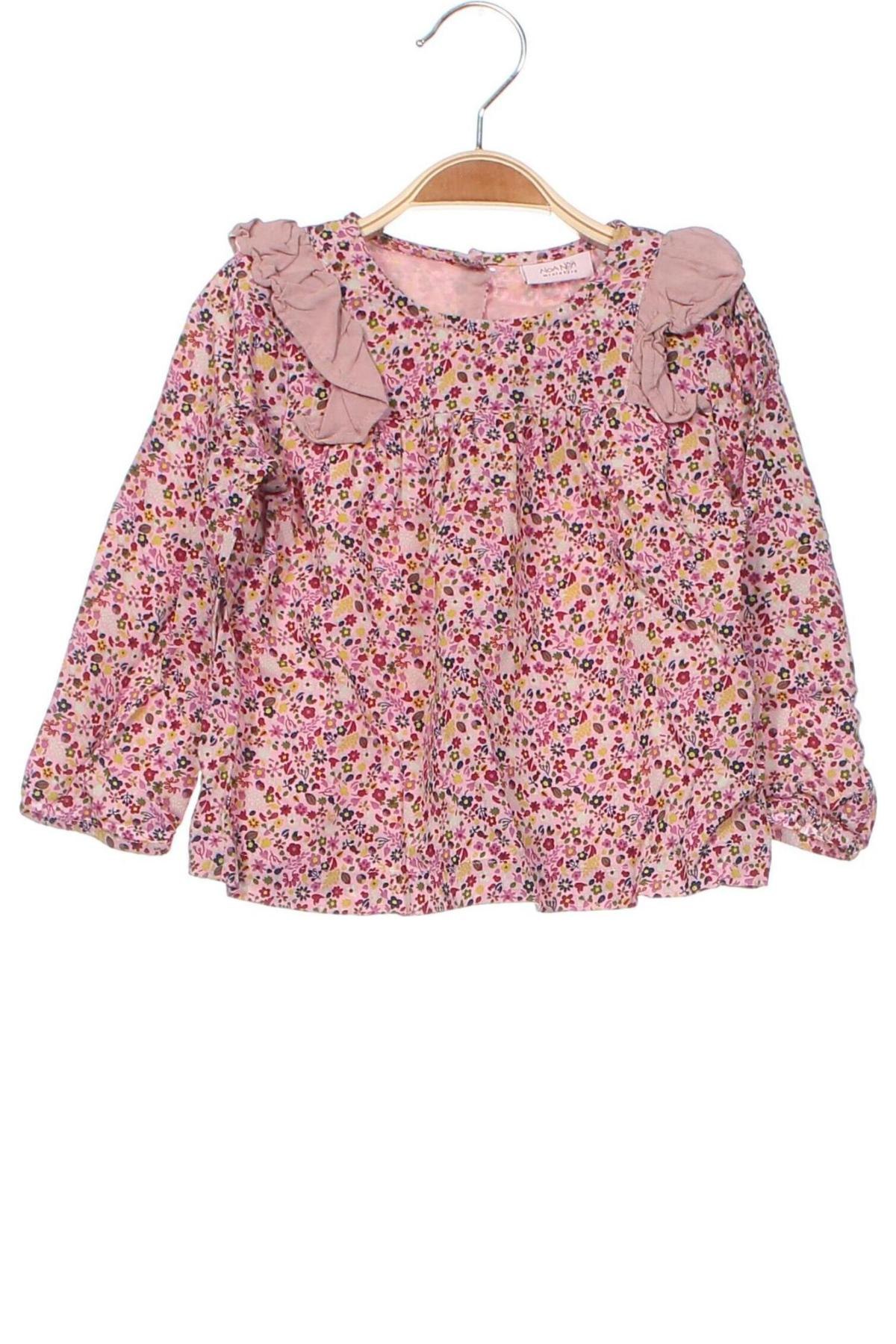 Детска блуза Noa Noa, Размер 9-12m/ 74-80 см, Цвят Розов, Цена 17,10 лв.