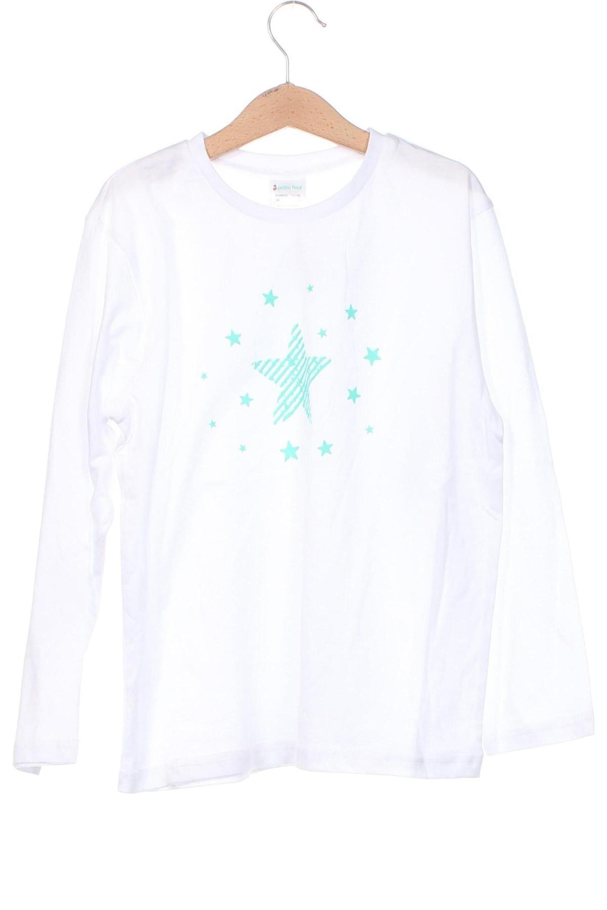 Kinder Shirt Petite Fleur, Größe 8-9y/ 134-140 cm, Farbe Weiß, Preis € 9,46