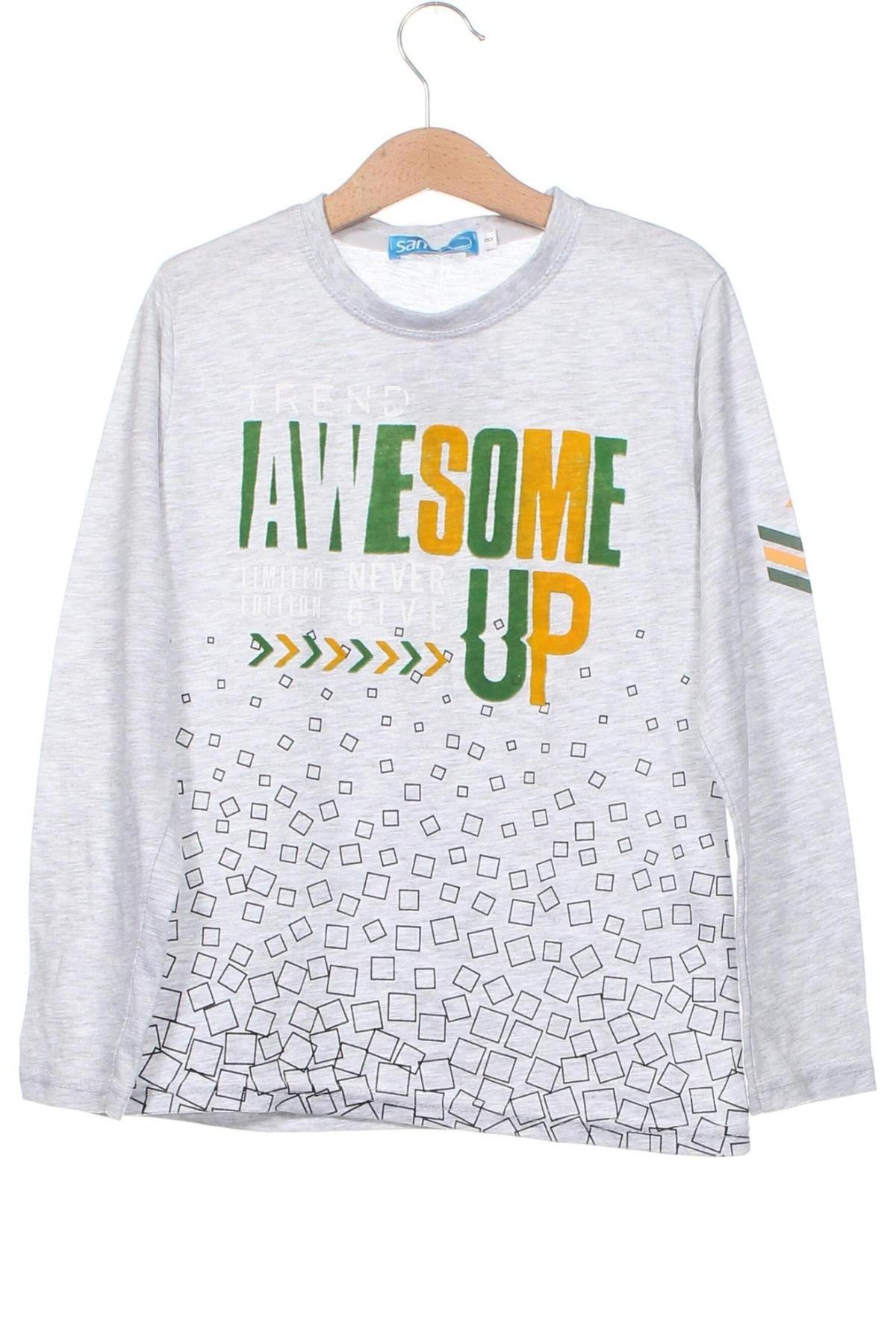 Kinder Shirt Sam, Größe 7-8y/ 128-134 cm, Farbe Grau, Preis € 6,00