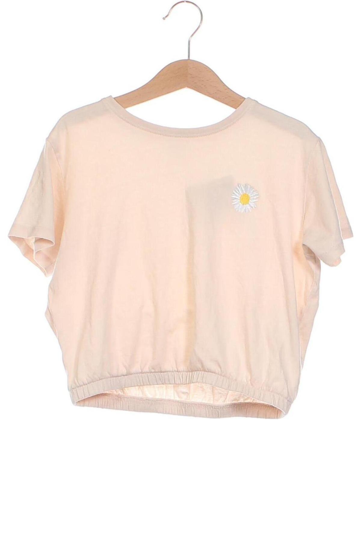Детска блуза Sinsay, Размер 9-10y/ 140-146 см, Цвят Бежов, Цена 6,84 лв.