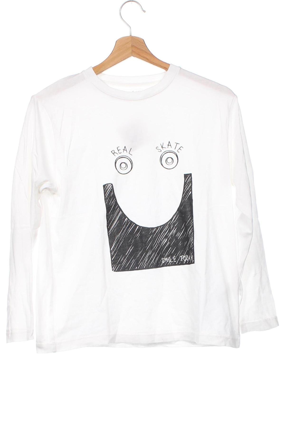 Kinder Shirt Zara Kids, Größe 9-10y/ 140-146 cm, Farbe Weiß, Preis 3,84 €