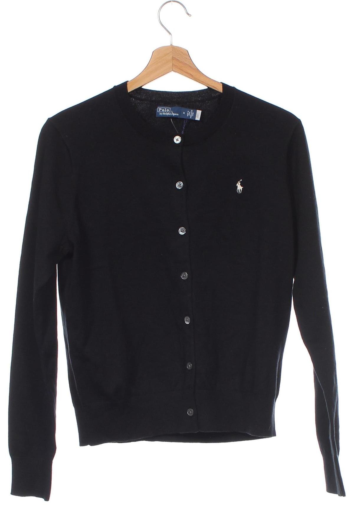 Pulover cu nasturi pentru copii Polo By Ralph Lauren, Mărime 12-13y/ 158-164 cm, Culoare Negru, Preț 384,21 Lei