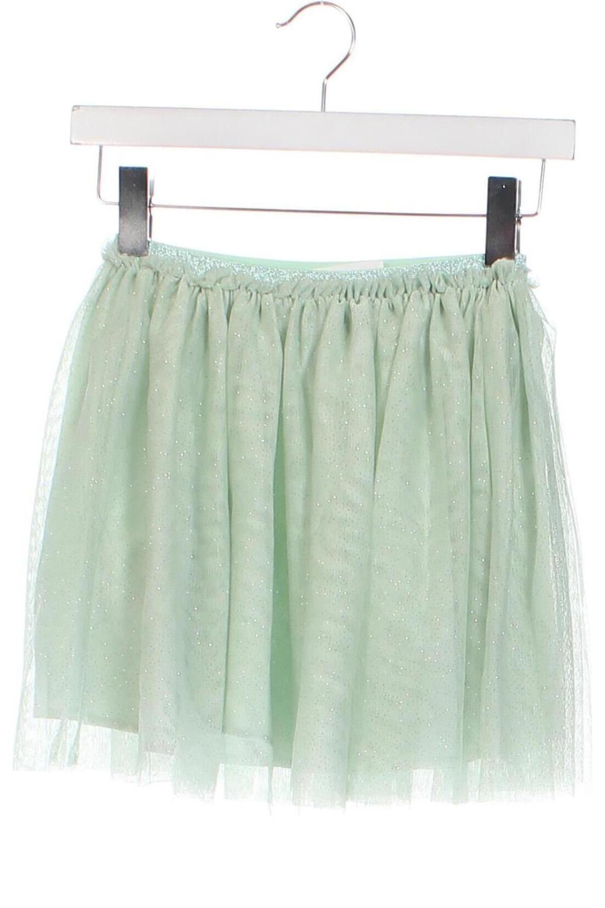 Dziecięca spódnica H&M, Rozmiar 8-9y/ 134-140 cm, Kolor Zielony, Cena 26,28 zł