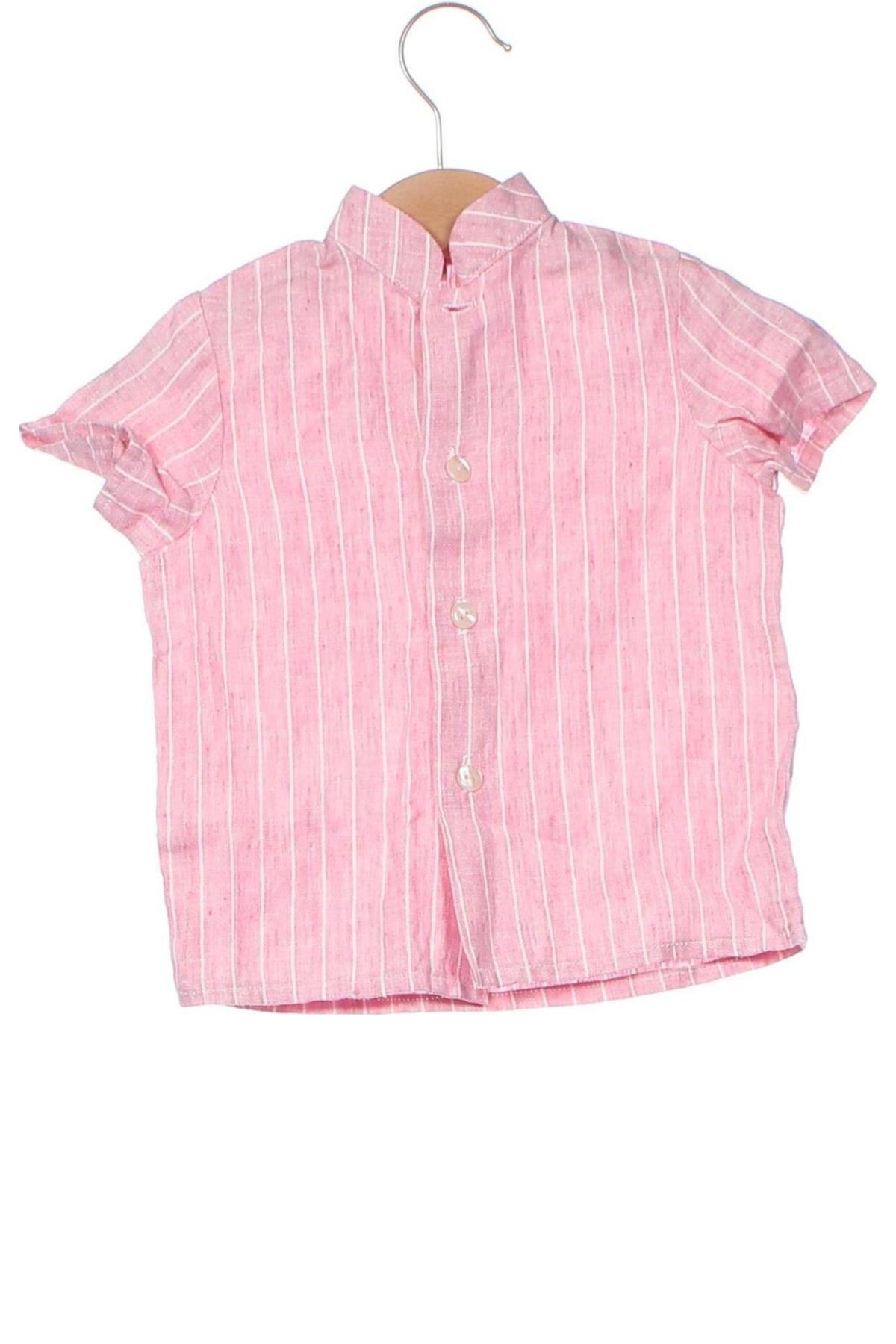 Παιδικό πουκάμισο, Μέγεθος 9-12m/ 74-80 εκ., Χρώμα Ρόζ , Τιμή 3,68 €