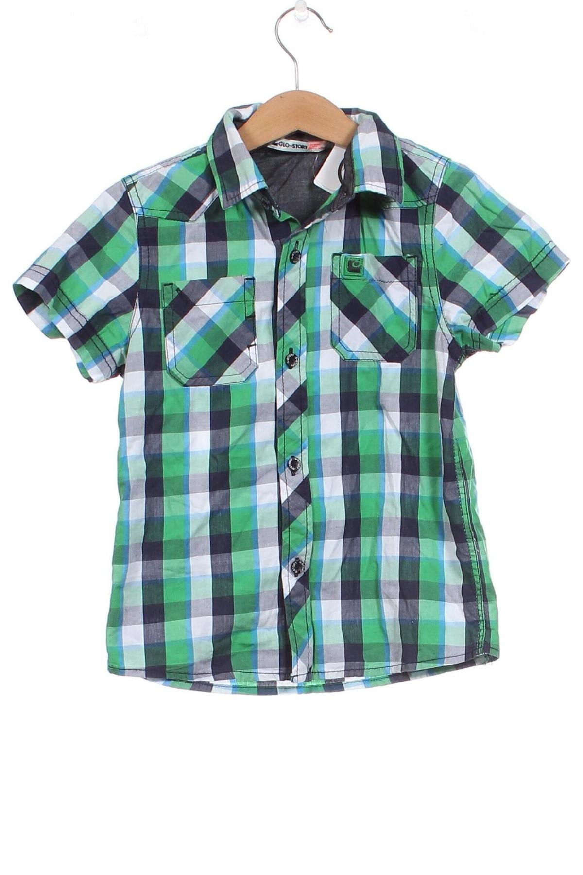 Παιδικό πουκάμισο Glo Story, Μέγεθος 3-4y/ 104-110 εκ., Χρώμα Πολύχρωμο, Τιμή 16,04 €