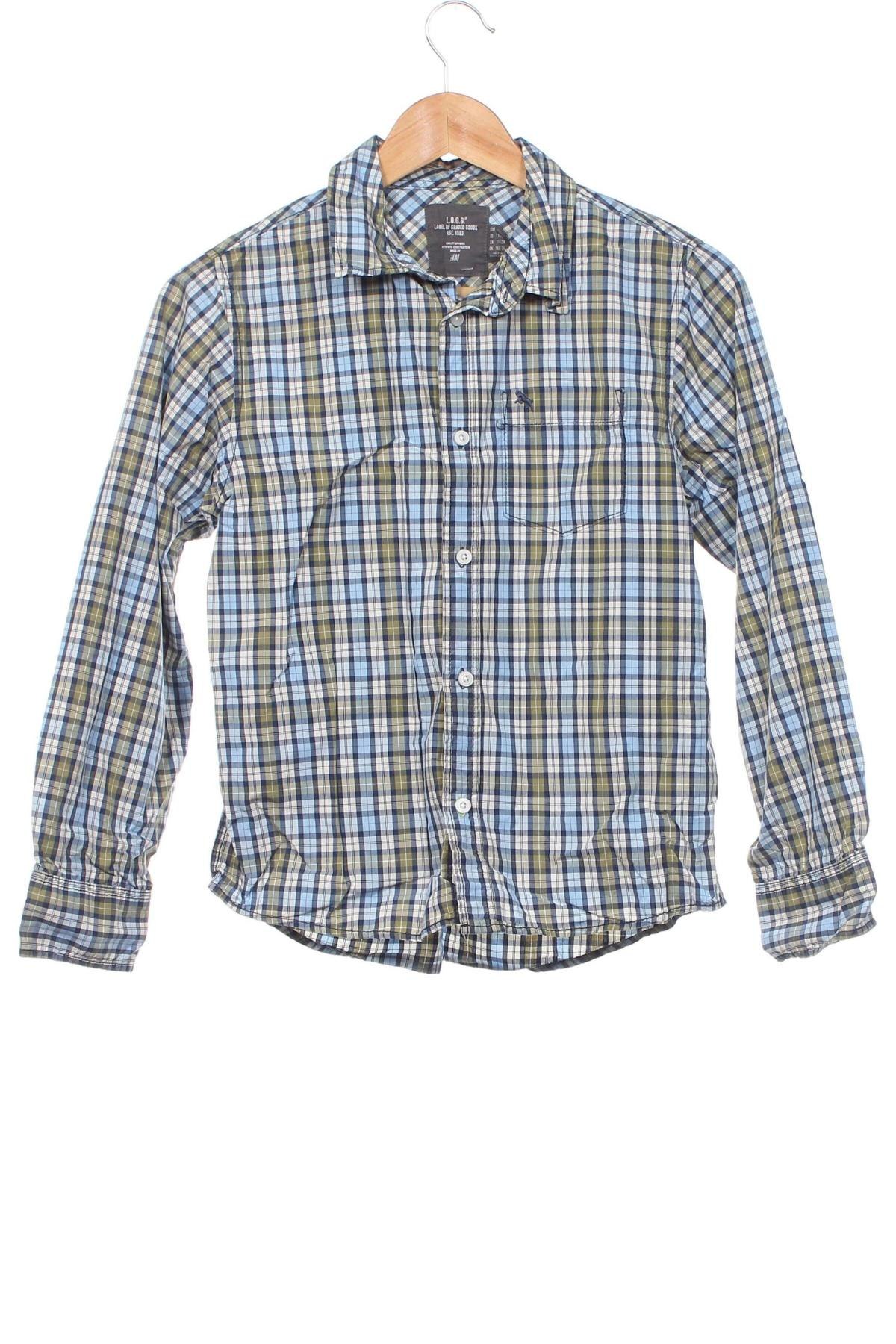 Παιδικό πουκάμισο H&M L.O.G.G., Μέγεθος 10-11y/ 146-152 εκ., Χρώμα Πολύχρωμο, Τιμή 3,68 €
