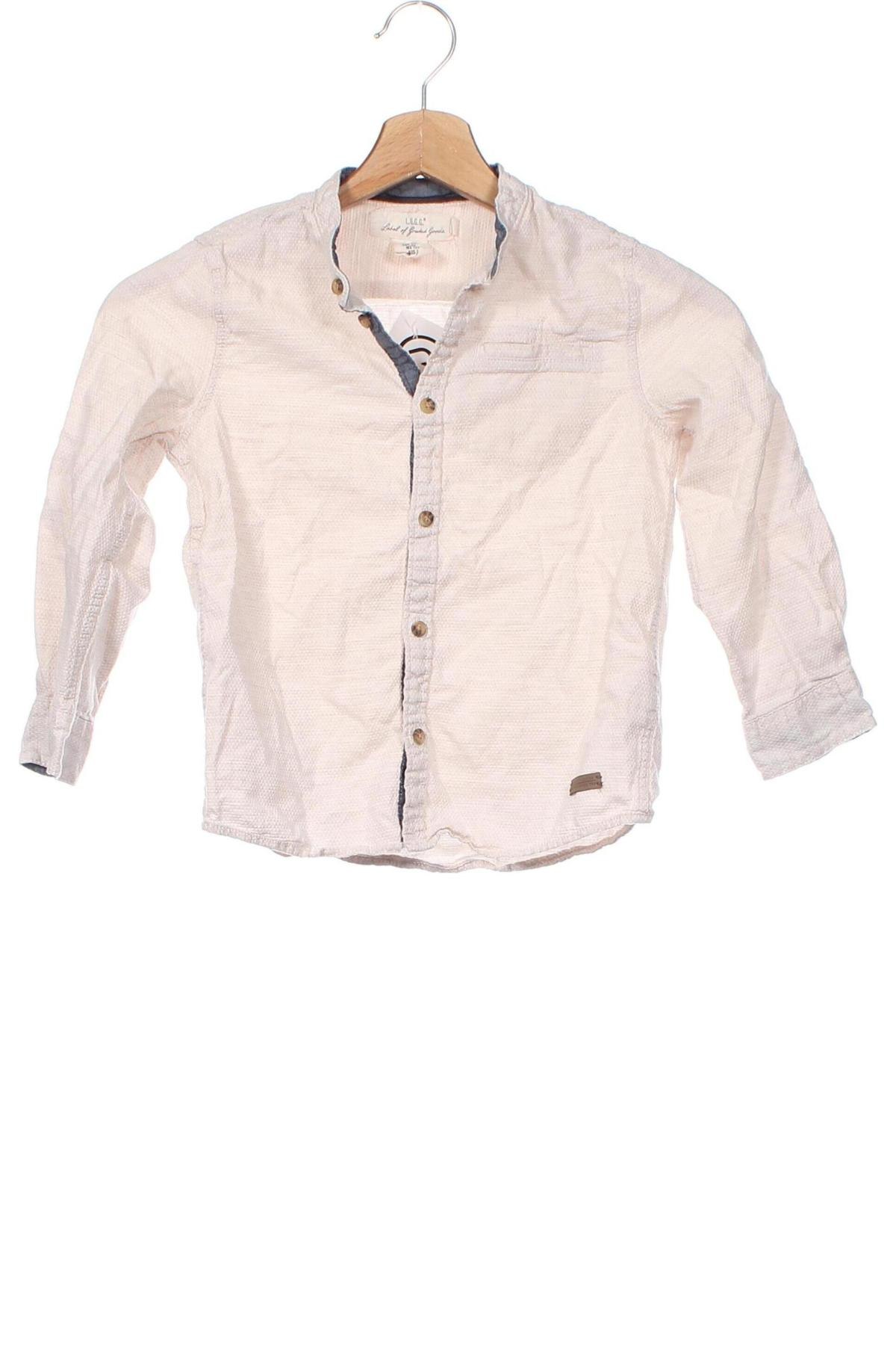 Detská košeľa  H&M L.O.G.G., Veľkosť 5-6y/ 116-122 cm, Farba Béžová, Cena  3,68 €