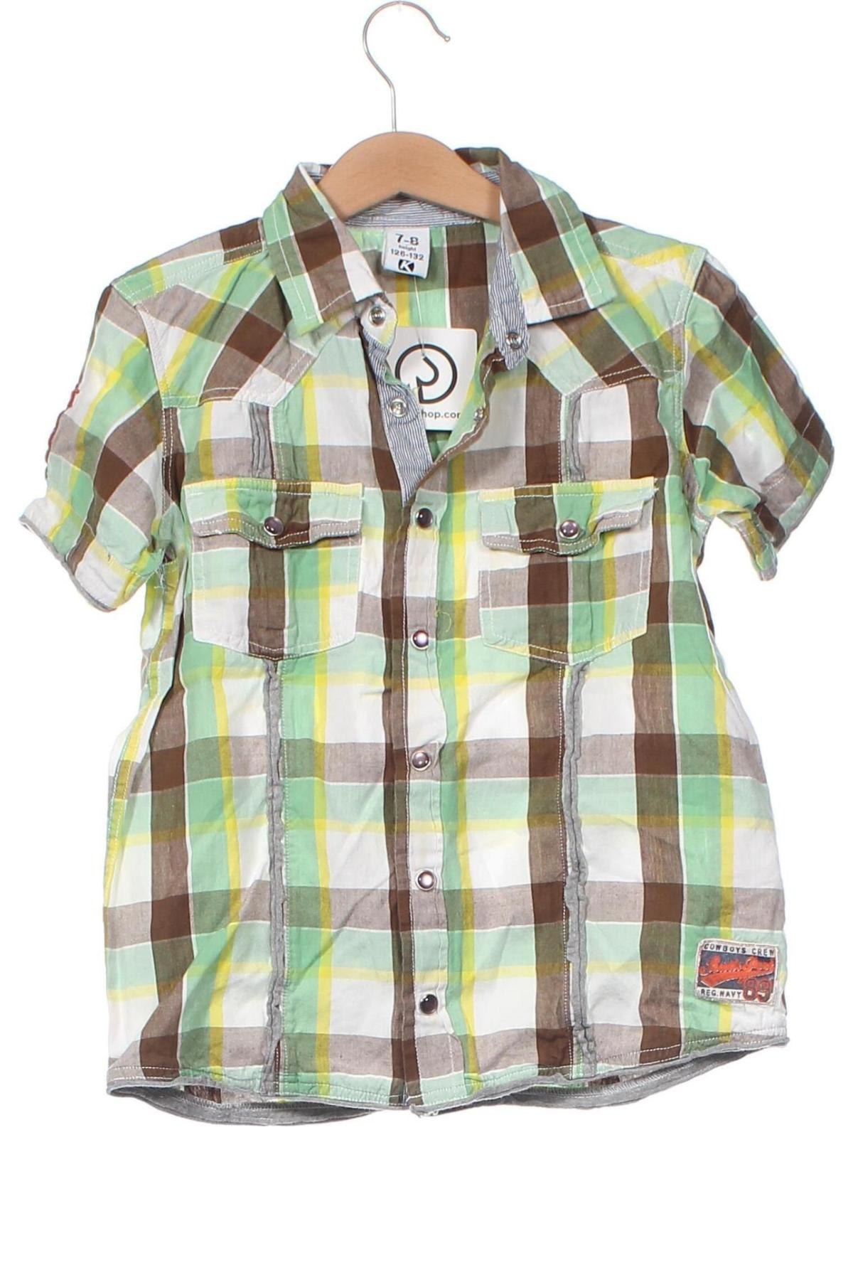 Παιδικό πουκάμισο Kenvelo, Μέγεθος 7-8y/ 128-134 εκ., Χρώμα Πολύχρωμο, Τιμή 3,42 €