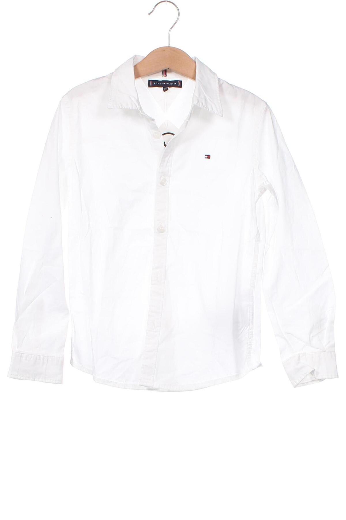 Παιδικό πουκάμισο Tommy Hilfiger, Μέγεθος 5-6y/ 116-122 εκ., Χρώμα Λευκό, Τιμή 31,96 €