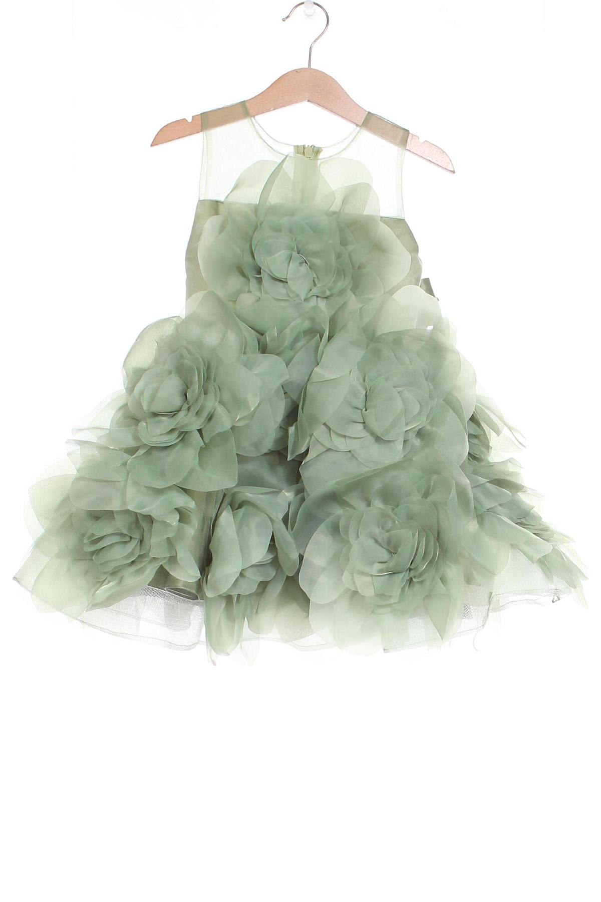 Dětské šaty , Velikost 2-3y/ 98-104 cm, Barva Zelená, Cena  456,00 Kč