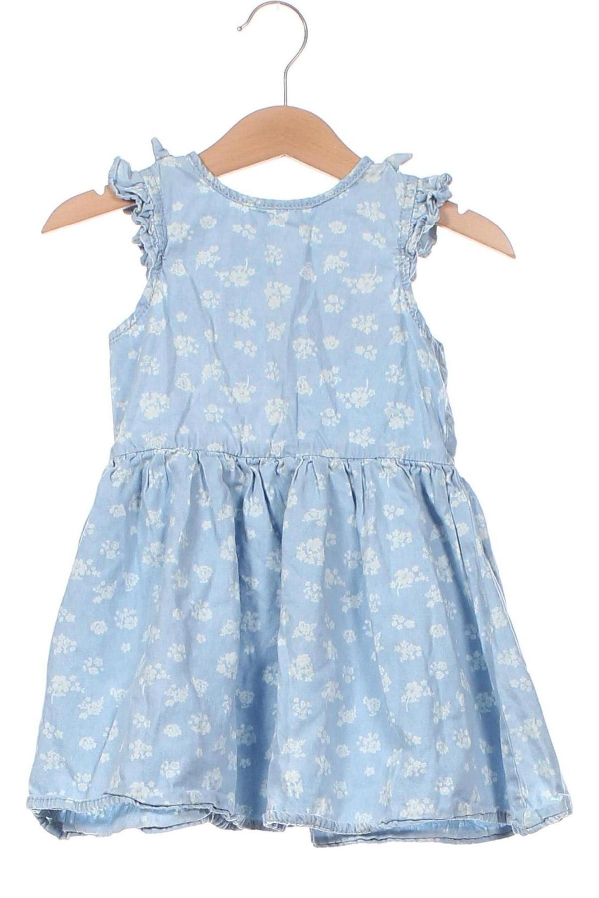 Dětské šaty , Velikost 18-24m/ 86-98 cm, Barva Modrá, Cena  260,00 Kč