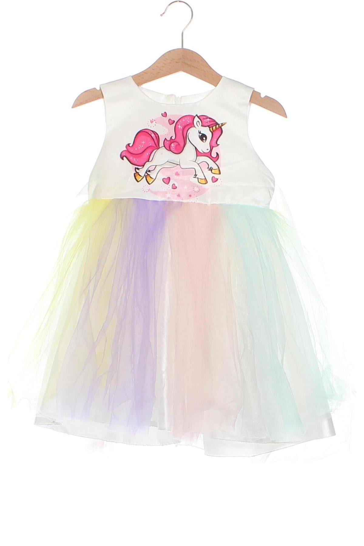 Детска рокля, Размер 3-4y/ 104-110 см, Цвят Многоцветен, Цена 14,82 лв.