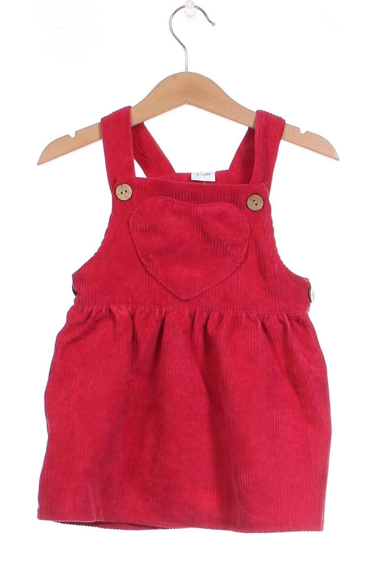 Kinderkleid, Größe 9-12m/ 74-80 cm, Farbe Rot, Preis € 10,49