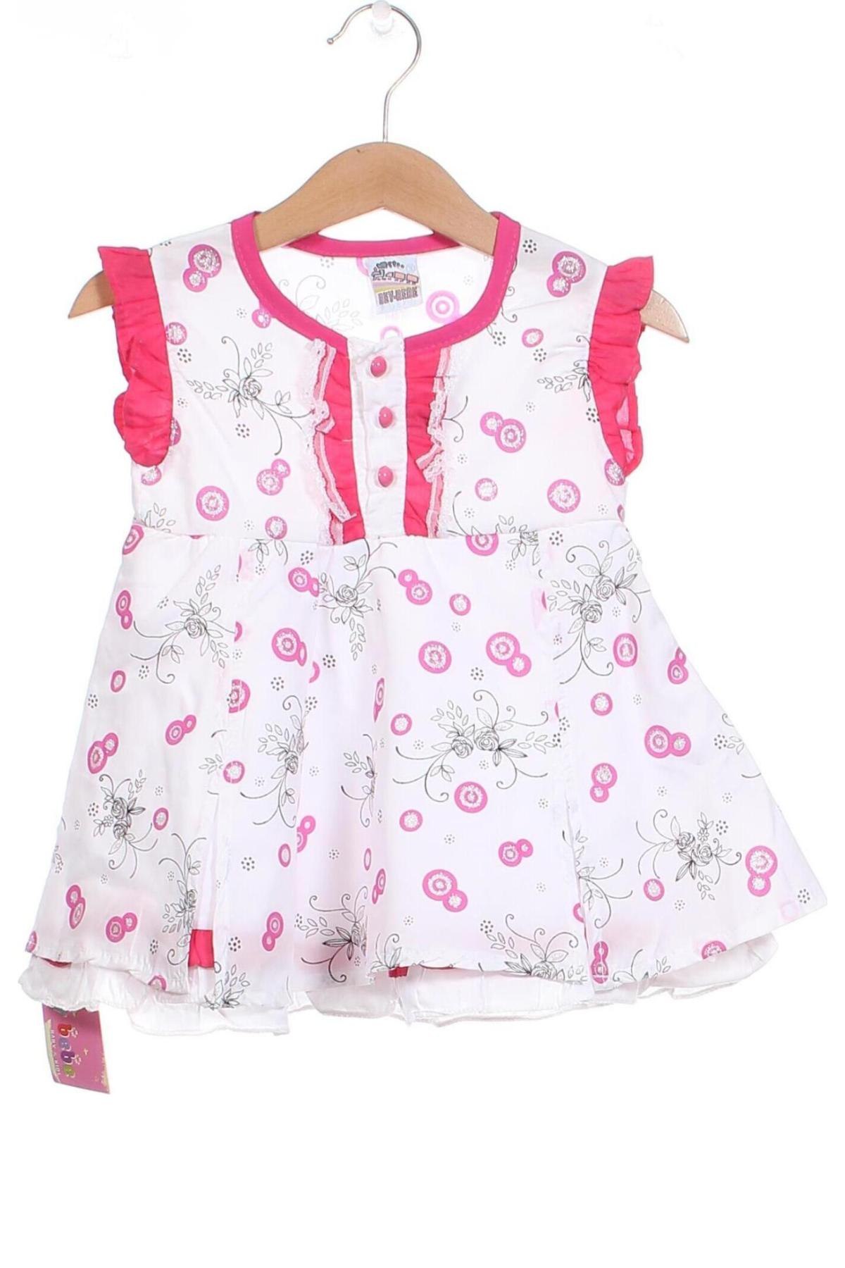 Детска рокля, Размер 2-3m/ 56-62 см, Цвят Многоцветен, Цена 21,60 лв.