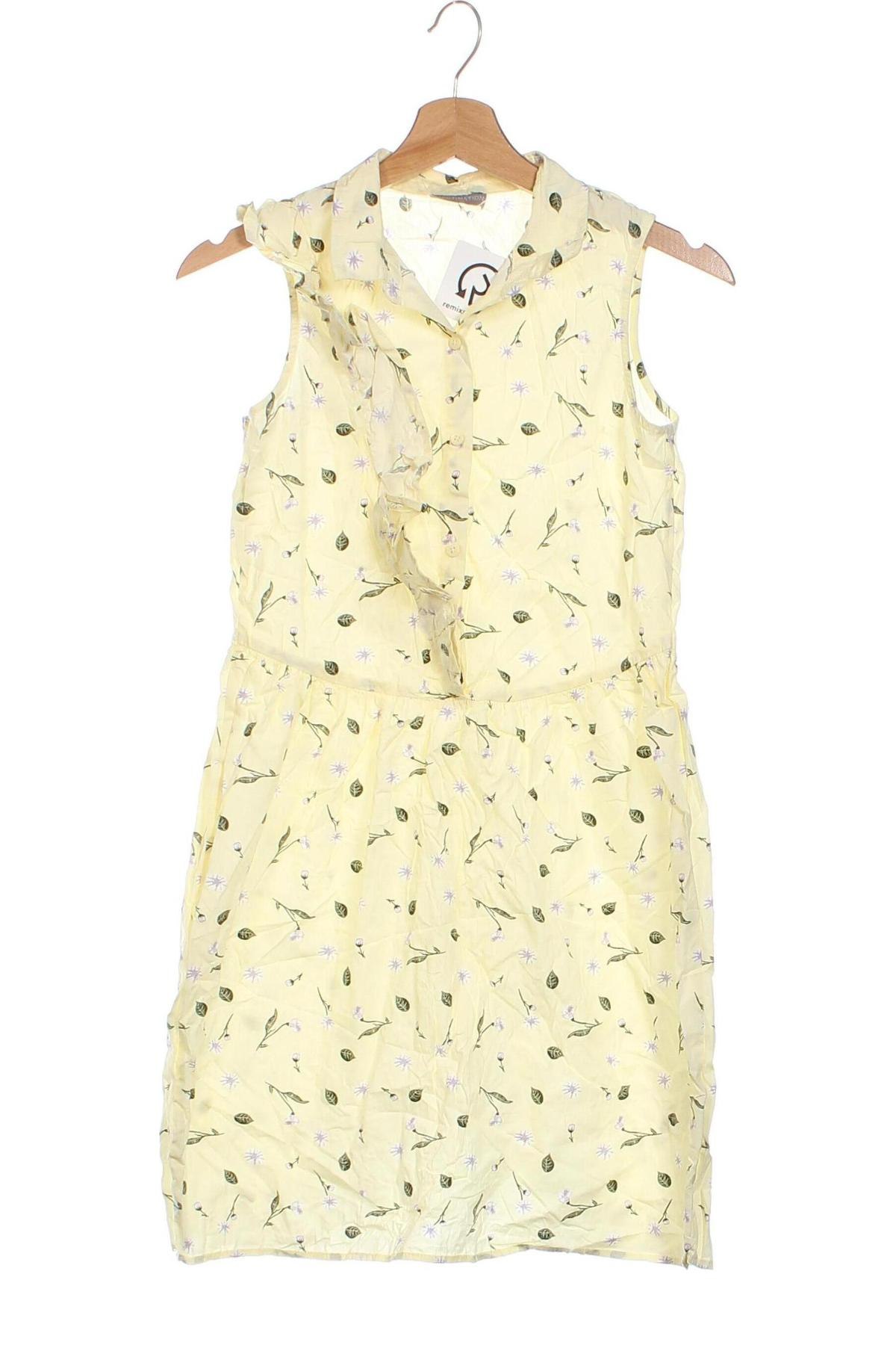 Детска рокля, Размер 11-12y/ 152-158 см, Цвят Жълт, Цена 12,74 лв.