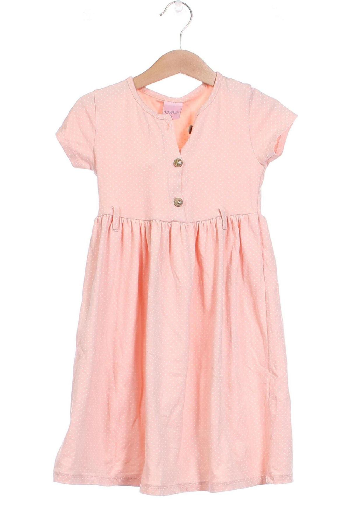 Kinderkleid, Größe 5-6y/ 116-122 cm, Farbe Rosa, Preis € 9,86