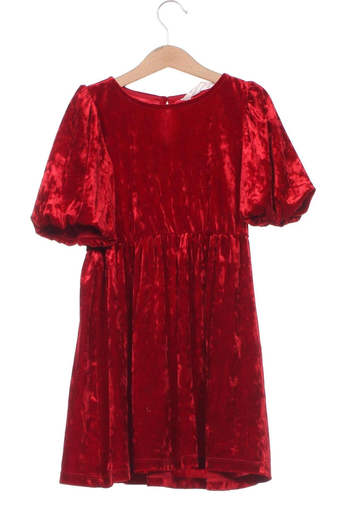 Dětské šaty  H&M, Velikost 4-5y/ 110-116 cm, Barva Červená, Cena  279,00 Kč