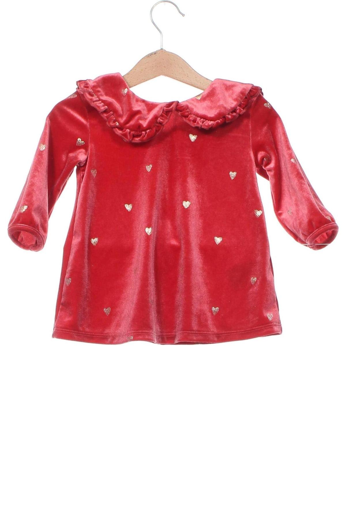 Kinderkleid H&M, Größe 3-6m/ 62-68 cm, Farbe Rot, Preis 13,30 €