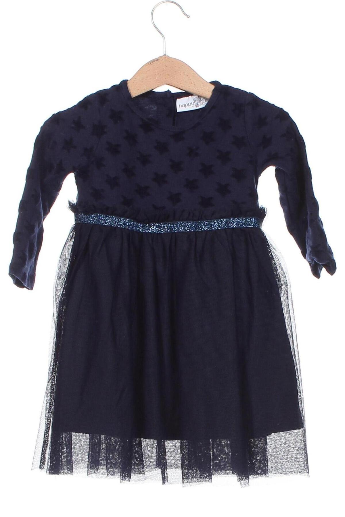 Παιδικό φόρεμα Happy Girls By Eisend, Μέγεθος 18-24m/ 86-98 εκ., Χρώμα Μπλέ, Τιμή 18,71 €