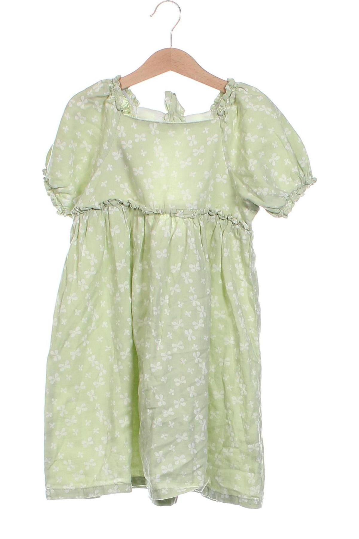 Rochie pentru copii Newness, Mărime 7-8y/ 128-134 cm, Culoare Verde, Preț 27,99 Lei