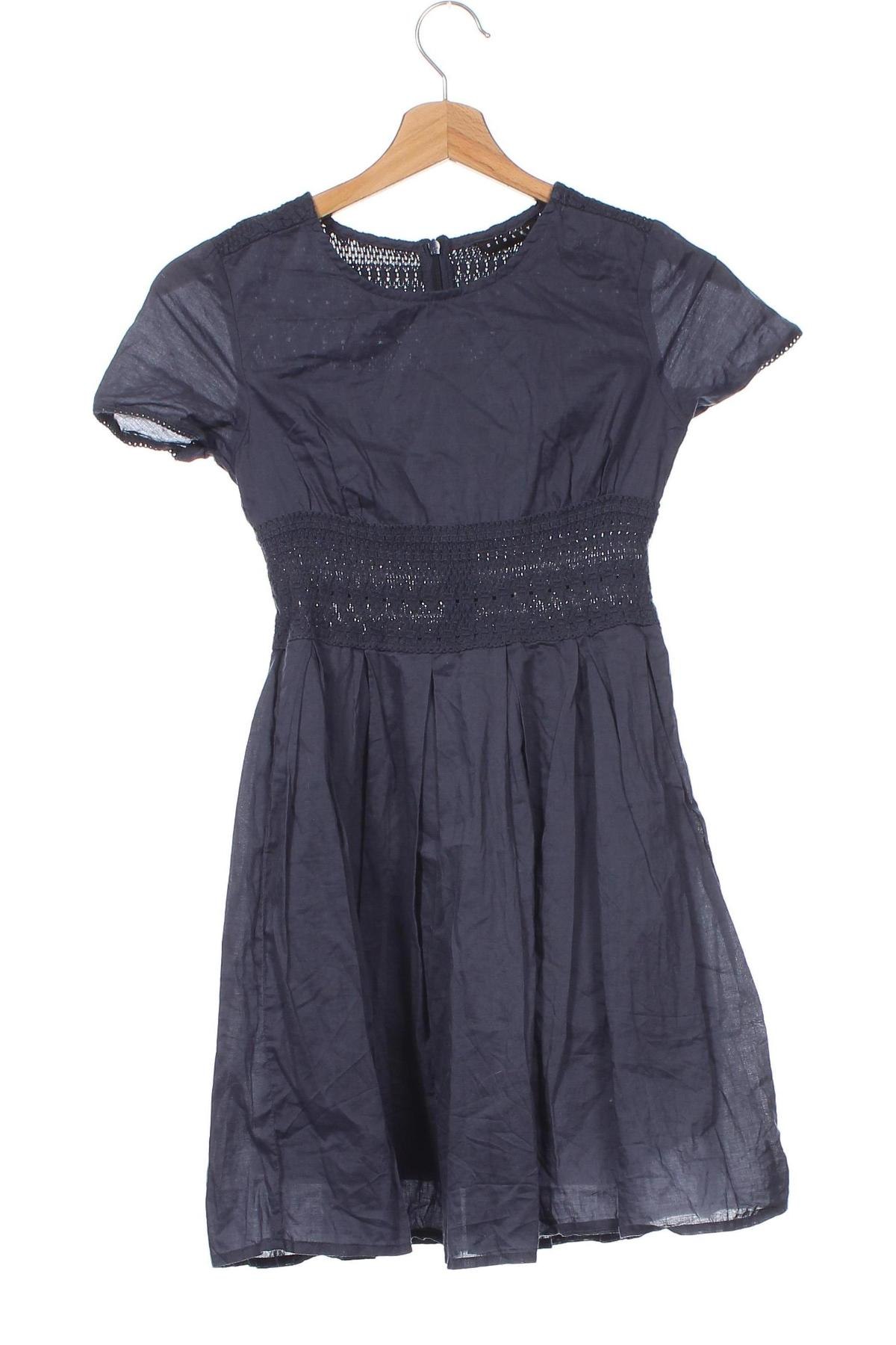 Dětské šaty  Sisley, Velikost 8-9y/ 134-140 cm, Barva Modrá, Cena  436,00 Kč